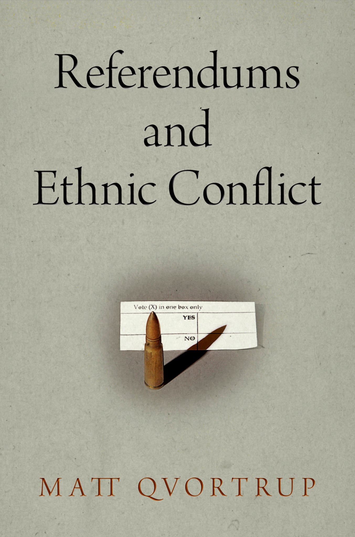 Cover image for Referendums and Ethnic Conflict ISBN 9780812245806